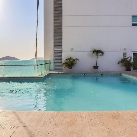 Departamento En Mazatlan Frente Al Mar Y Alberca Comun. Apartman Kültér fotó