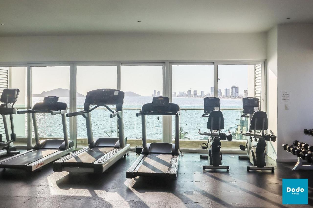 Departamento En Mazatlan Frente Al Mar Y Alberca Comun. Apartman Kültér fotó